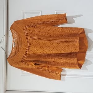 Reitmans mustard top